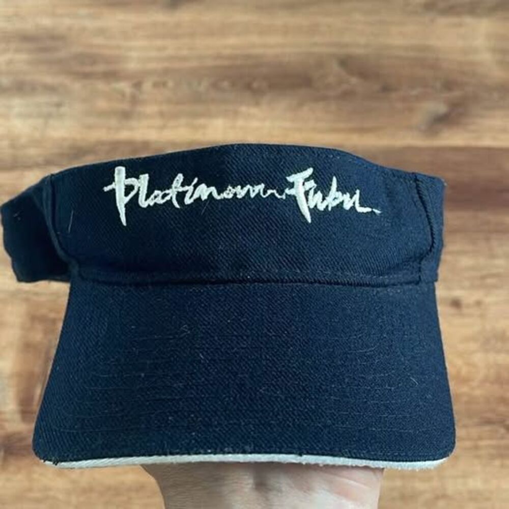 Platinum Fubu rare visor hat